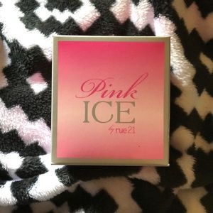 Pink ice
